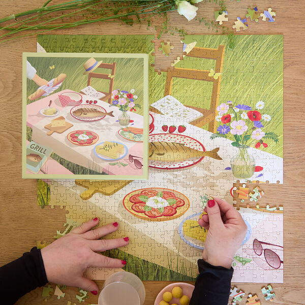 Summer Table & Me Puzzle 500 pieces, ViSSEVASSE