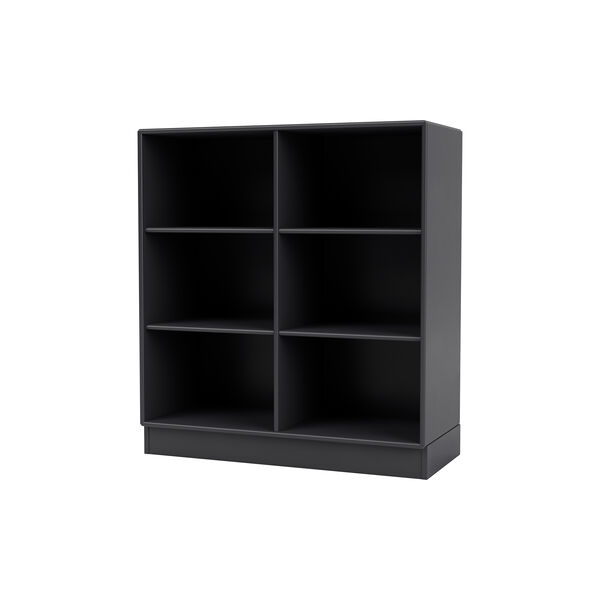 Montana 1113 Shelf with Wheels, 04 anthracite/black, Montana Furniture