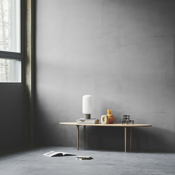 Surf Table, white oiled oak, Aakjaer Furniture