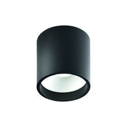 SOLO 2 ROUND Ceiling Lamp, black/white, LIGHT-POINT