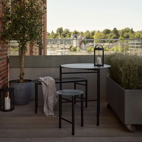 Disc Stool, black, Zone Denmark