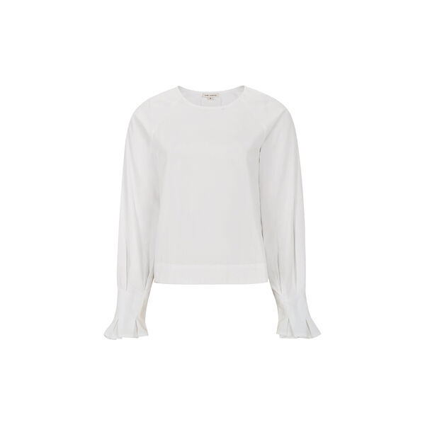 ESRusso LS Blouse, white ESRusso LS Blouse, white, esmé studios