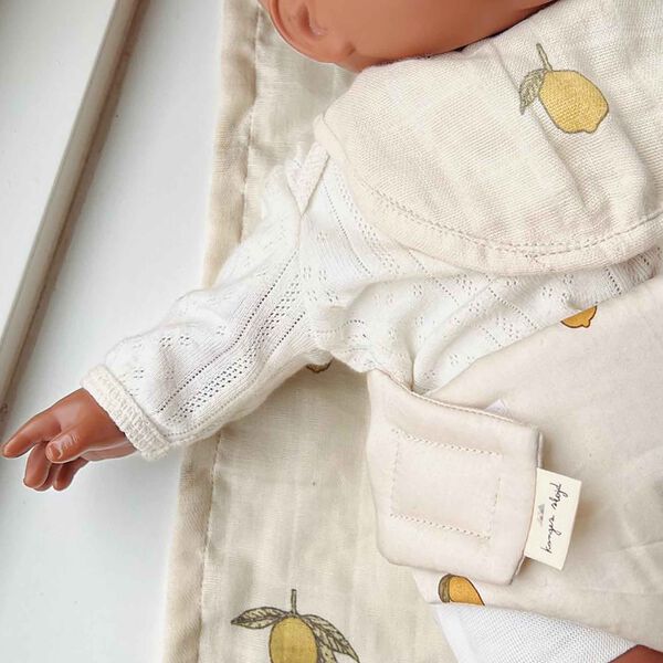 Doll Nursery Set, lemon, Konges Sl&oslash;jd