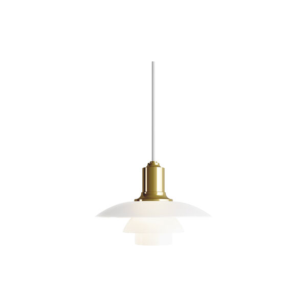 PH 2/1 Pendant, brass, Louis Poulsen