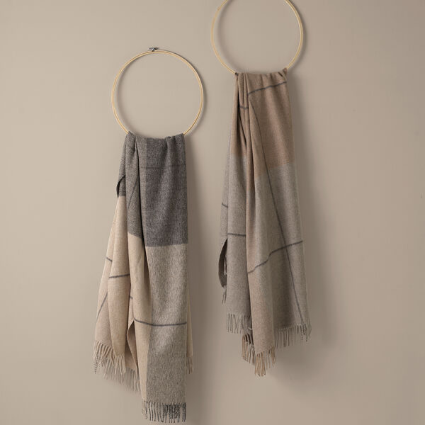 Blocks Throw, camel, ELVANG