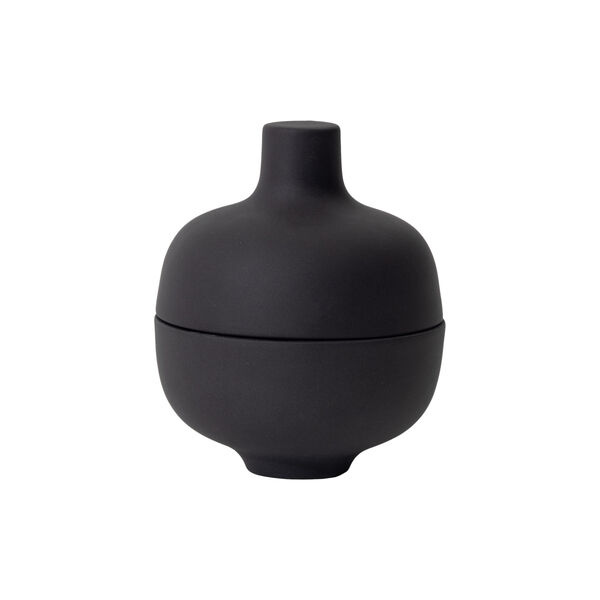 Sand Secrets Small Bowl, black clay Sand Secrets Small Bowl, black clay, Design House Stockholm