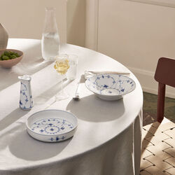 Blue Fluted Plain Ovenware Ø 18.5 cm, Royal Copenhagen