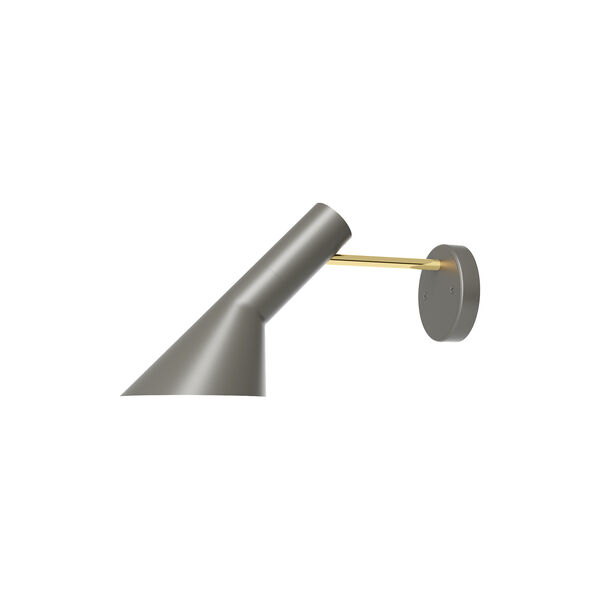 AJ Wall Lamp, brass/warm grey AJ Wall Lamp, brass/warm grey, Louis Poulsen