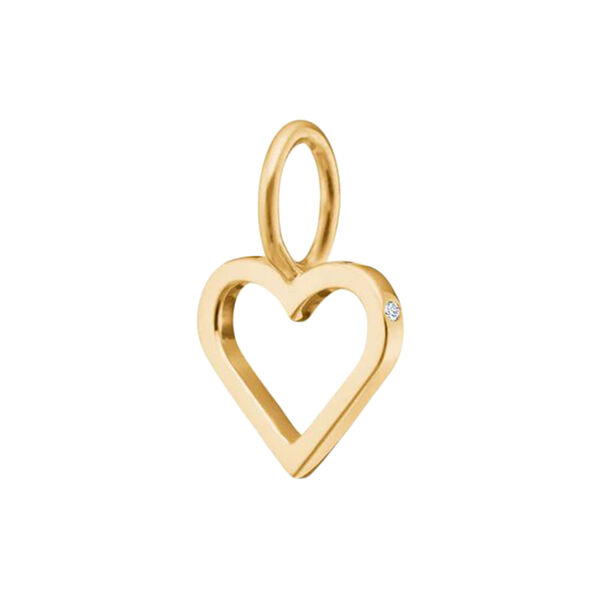 Symbols Open Heart Pendant, gold, Ro Copenhagen