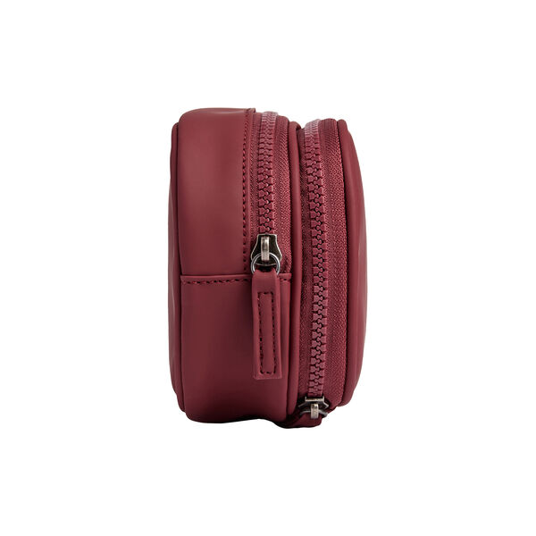 JustMBG Make-Up Purse Rubber, burgundy, Markberg
