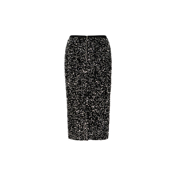 Sequins skirt, black/silver Sequins skirt, black/silver, Coster Copenhagen