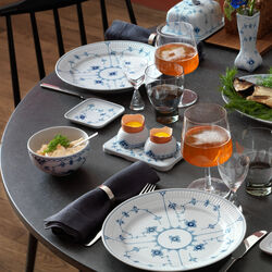 Blue Fluted Plain Plate Ø 27 cm, Royal Copenhagen