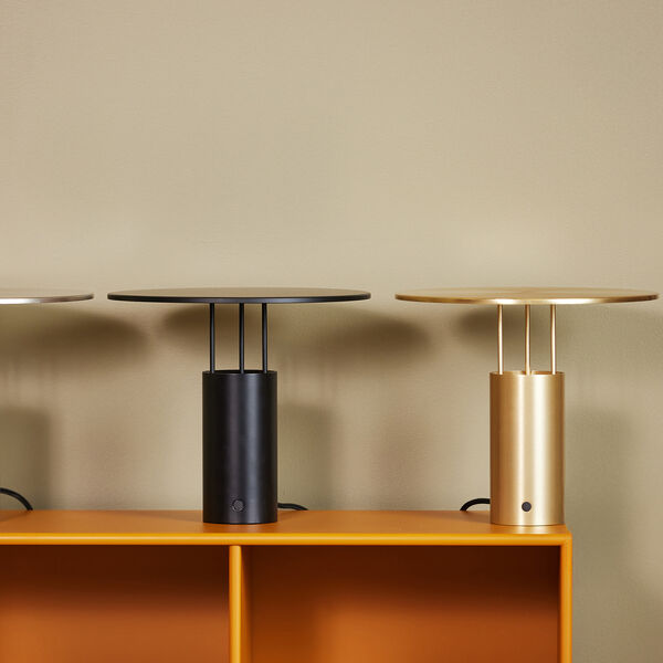 Tempel280 Table Lamp, brass, Piet Hein