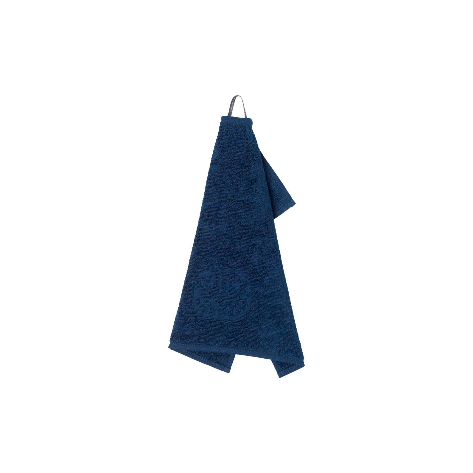 DAMASK TERRY Wash Cloth deep navy