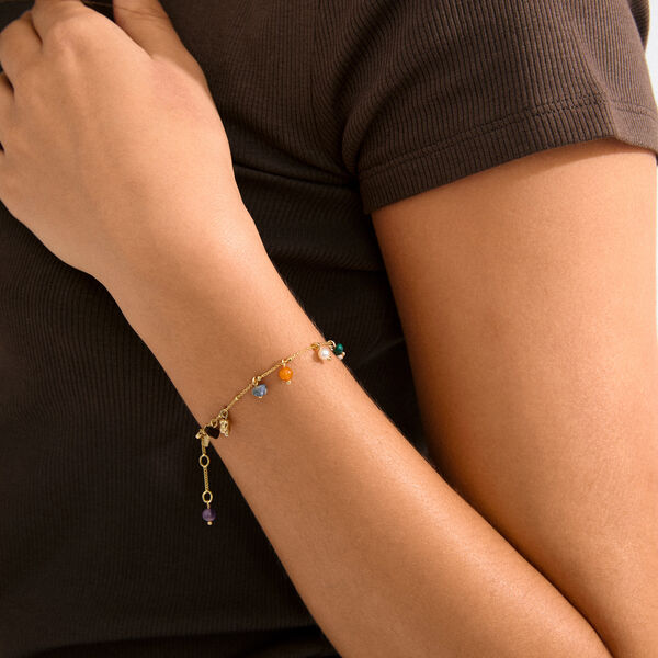 BETWEEN bracelet, gold plated BETWEEN bracelet, gold plated, Pilgrim