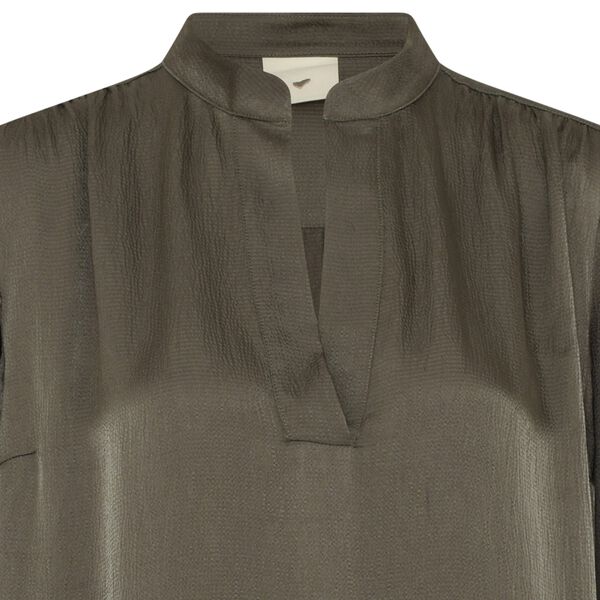 Merina shirt dress, posy green Merina shirt dress, posy green, Heartmade