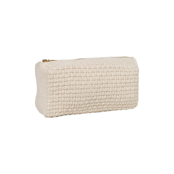 Knitted Clutch Petra, beige melange, By LOHN