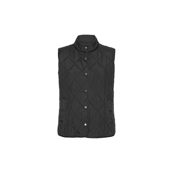 Quilted Short Vest, black Quilted Short Vest, black, Ilse Jacobsen Hornbæk