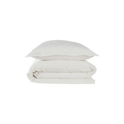 Stone Washed Junior Duvet Cover, white, Geismars Væverier