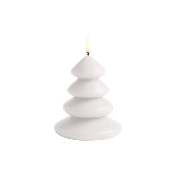 LED Smooth candle Christmas tree | 11x13 | Nordic white, Uyuni Lighting