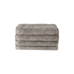 Towel, light grey, Geismars Væverier