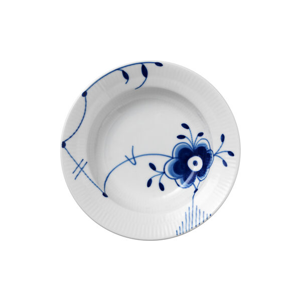 Blue Fluted Mega Deep Plate Ø 17 cm, Royal Copenhagen