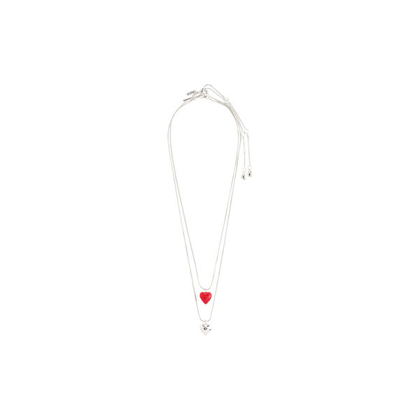 MAEVE Necklace 2 set, silver plated, Pilgrim