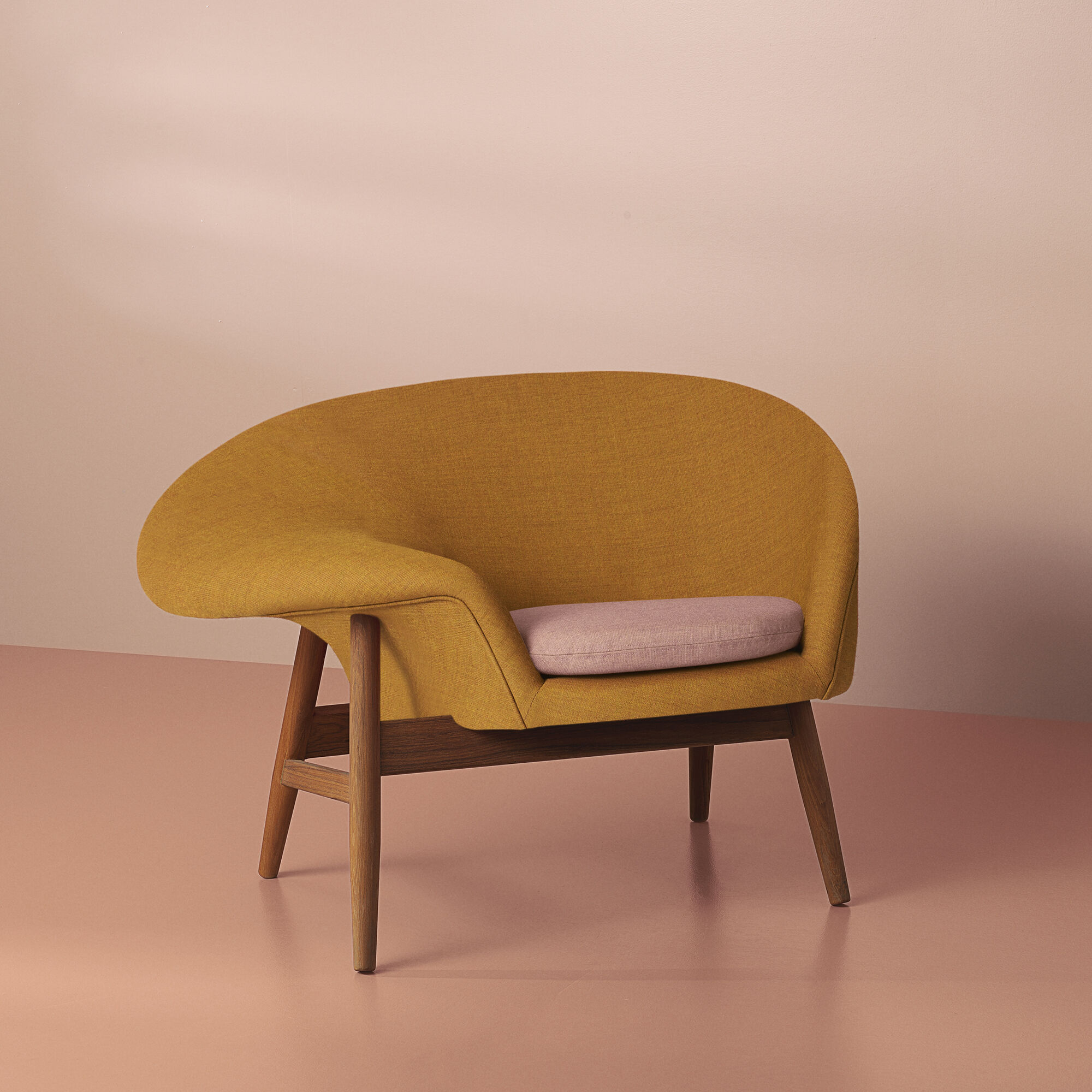 Hans olsen 2025 fried egg chair