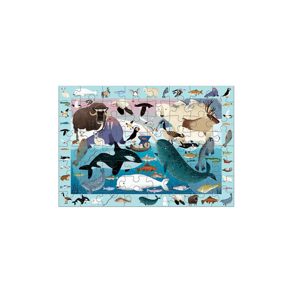 Arctic Life Search & Find Puzzle, Mudpuppy