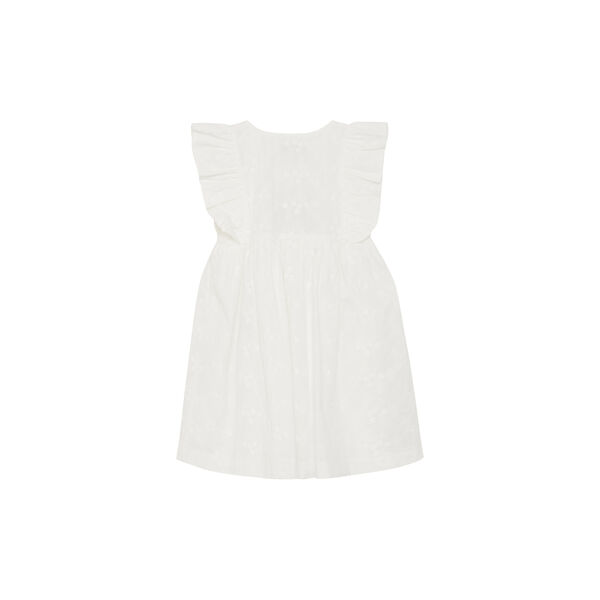 Dress SS Embroidery, antique white, HUTTEliHUT