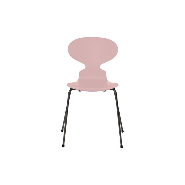 Ant&trade; 3101 Fully Lacquered Chair, pale rose/warm graphite, Fritz Hansen