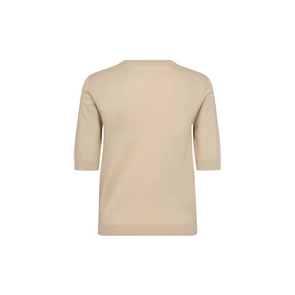 PD-Vigga SS Lurex Knit, vanilla white, Pieszak