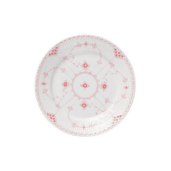Coral Fluted Half Lace Plate Ø 22 cm, Royal Copenhagen