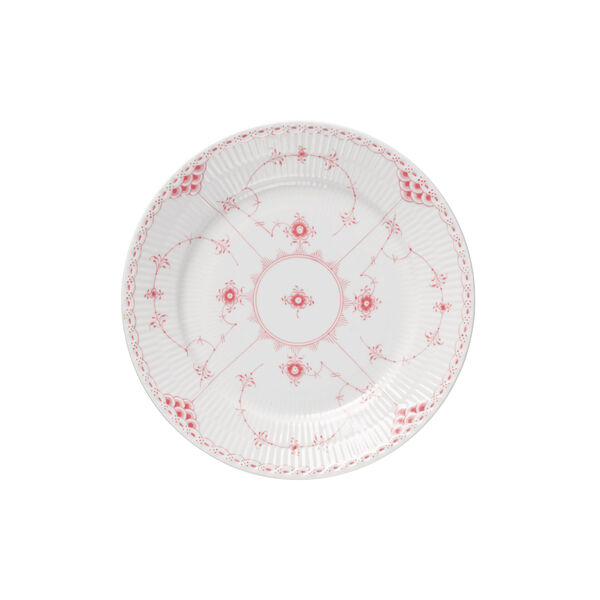 Coral Fluted Half Lace Plate Ø 22 cm Coral Fluted Half Lace Plate Ø 22 cm, Royal Copenhagen
