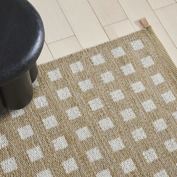 Sugar Cube Icon Rug, yellow ocher 484, Kasthall