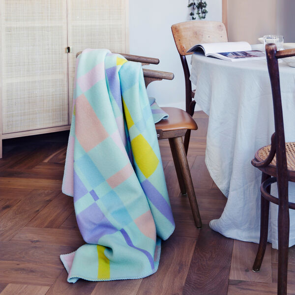 CITY Throw, pastel, R&oslash;ros Tweed
