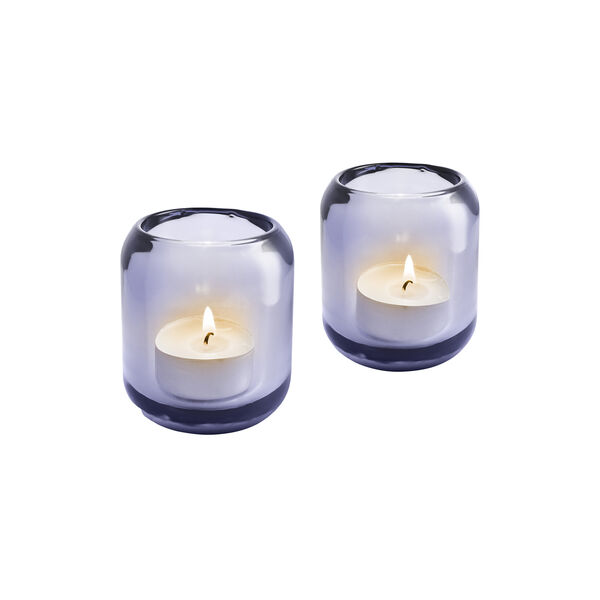 Acorn Tealight Holder 2 pcs, grape, Eva Solo