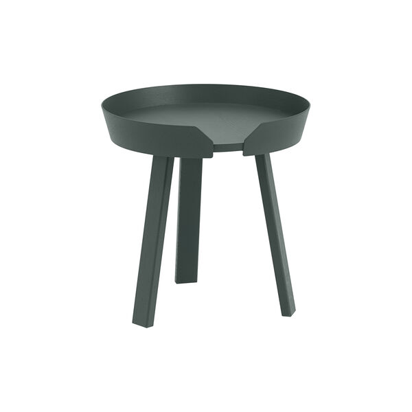 Around Coffee Table, dark green, Muuto