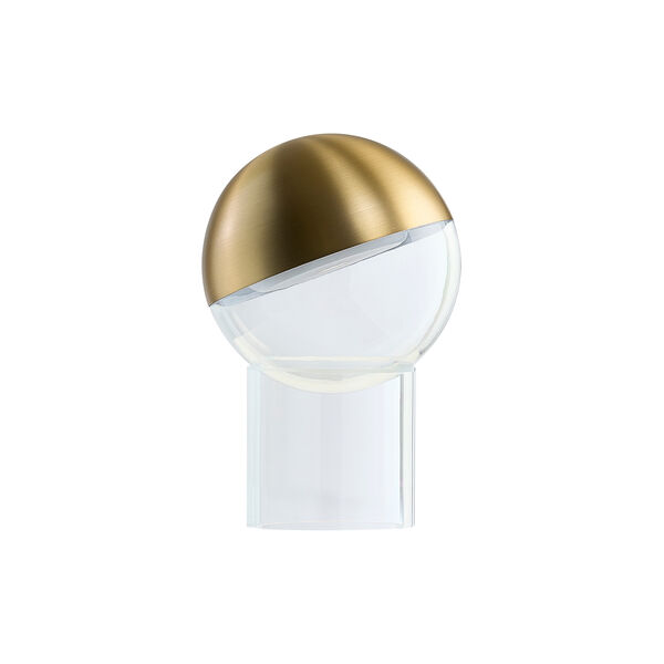 Pila Portable Table Lamp, solid brass, FRANDSEN