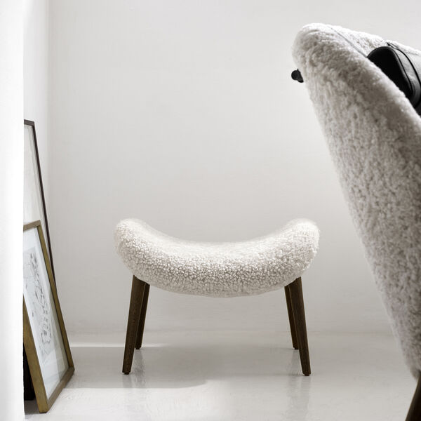 VIPP 467 Lodge Footstool, off-white, Vipp