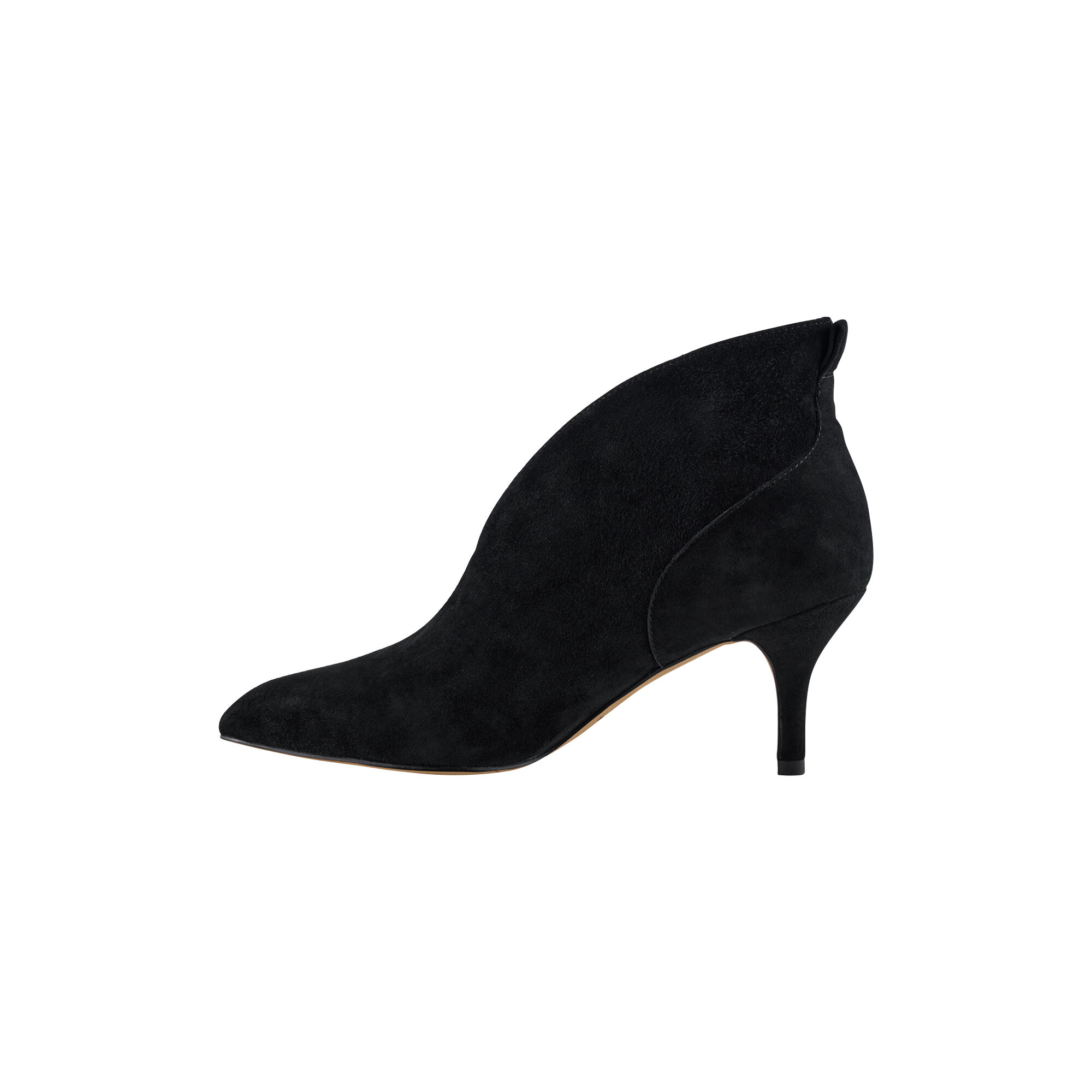 Low cut cheap heels