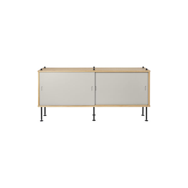BM0253-5 Cabinet, oiled oak/grey/black BM0253-5 Cabinet, oiled oak/grey/black, Carl Hansen & Søn