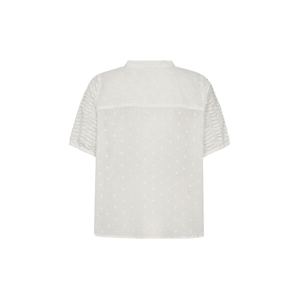 PD-Cala Pintuck Sleeve Shirt, white, Pieszak