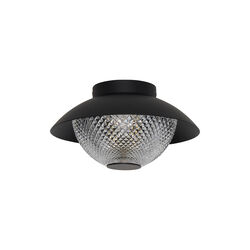Grace Ceiling/Wall Lamp, black, Rubn