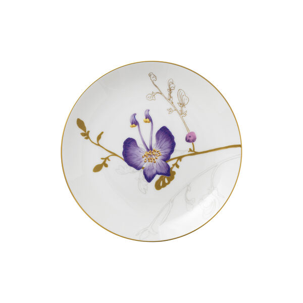 Flora Plate Ø 22 cm, pansy, Royal Copenhagen