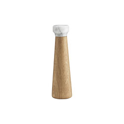 Craft Salt Mill, oak/white, Normann Copenhagen