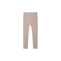 Leggings Stripe, almond/offwhite, Serendipity