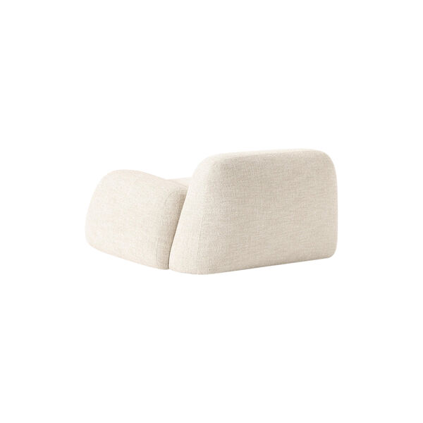 Wolke Lounge Chair, boucl&eacute; light beige, Westwing Collection