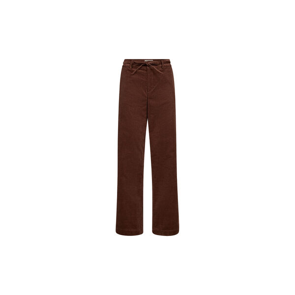PD-Melanie Wide Pant Baby Cord, warm brown, Pieszak