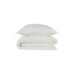 Stone Washed Bed Linen, white, Geismars V&aelig;verier